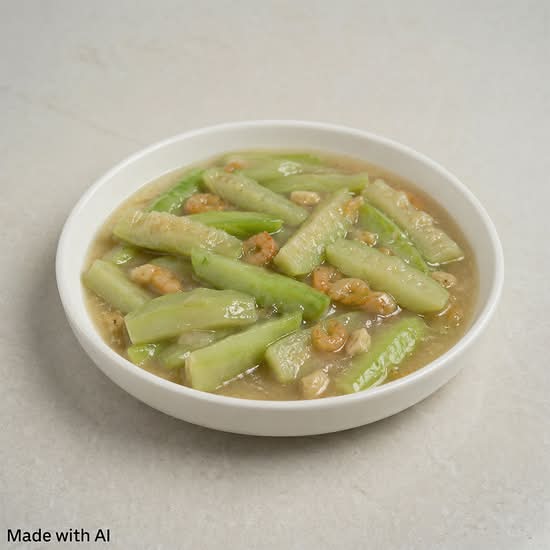 Sean Quash Braised with Dried Shrimp (開洋絲瓜)